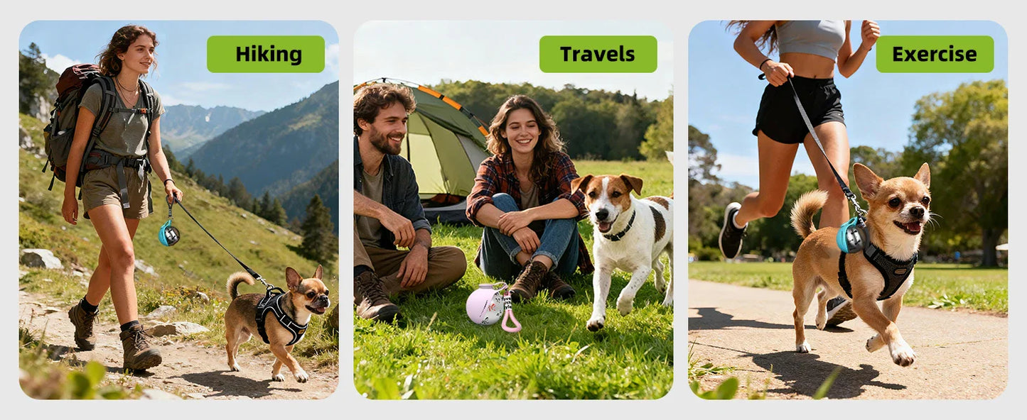 Portable Dog Drinker 2-in-1